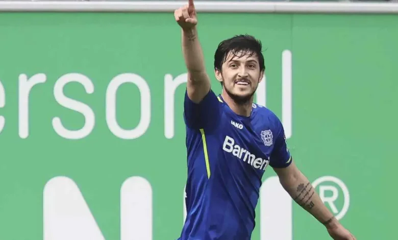 شباب الأهلي الإماراتي يتعاقد مع المهاجم الإيراني ساردار أزمون من باير ليفركوزن