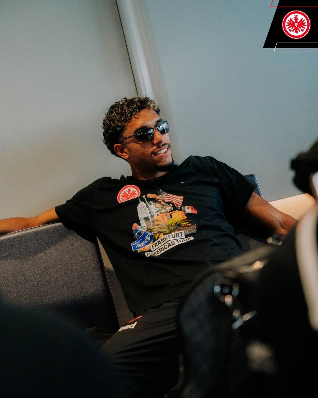 بالصور.. عمر مرموش يترأس بعثة آينتراخت الألماني في أمريكا