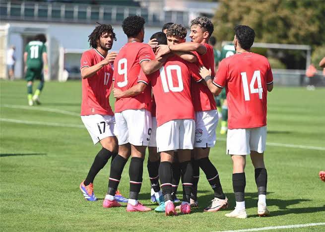 التشكيل الرسمي لمنتخب مصر الأولمبي ضد الدومينيكام