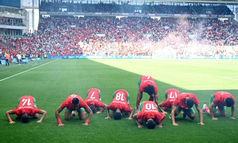 رد فعل مثير من لاعبي المغرب بعد إحراز هدفين في شباك الأرجنتين