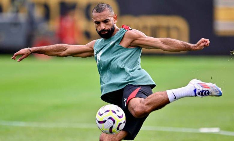 صلاح يواصل تألقه في تدريبات ليفربول بصاروخية في جولة أمريكا