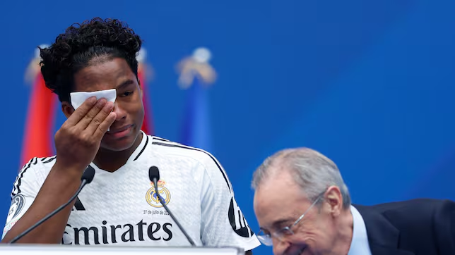 إندريك ينضم رسميًا إلى ريال مدريد ويبهر جماهير بيرنابيو
