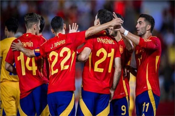 التشكيل الرسمي لمنتخب إسبانيا أمام مصر في أولمبياد باريس 2024