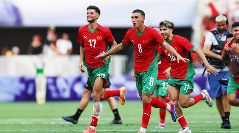 المنتخب المغربي الأولمبي يعود إلى ربع النهائي الأولمبي بعد 52 عامًا