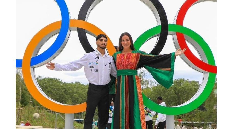 المنظمون يوافقوا على قميص أبو سل.. رسالة السلام الفلسطيني في أولمبياد باريس 2024