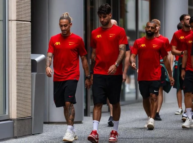 بالصور.. تدريبات ليفربول في الولايات المتحدة استعدادًا للموسم الجديد