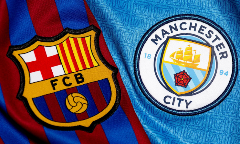 برشلونة يتعادل مع مانشستر سيتي وديًا