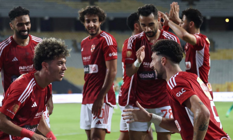 بـ رباعية أهلاوية .. القلعة الحمراء في صدارة الدوري المصري الممتاز