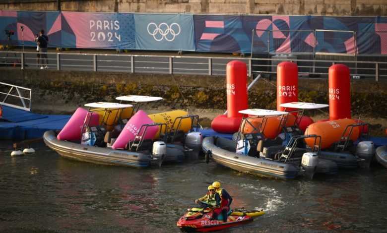 تأجيل مسابقة الترياثلون للرجال في أولمبياد باريس 2024 بسبب السين