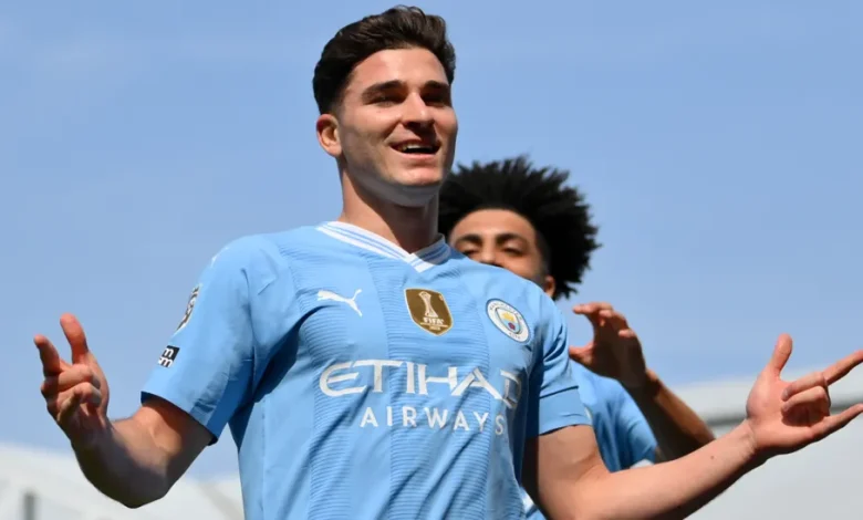 جوليان ألفاريز يحدد مستقبله مع مانشستر سيتي بعد أولمبياد باريس 2024