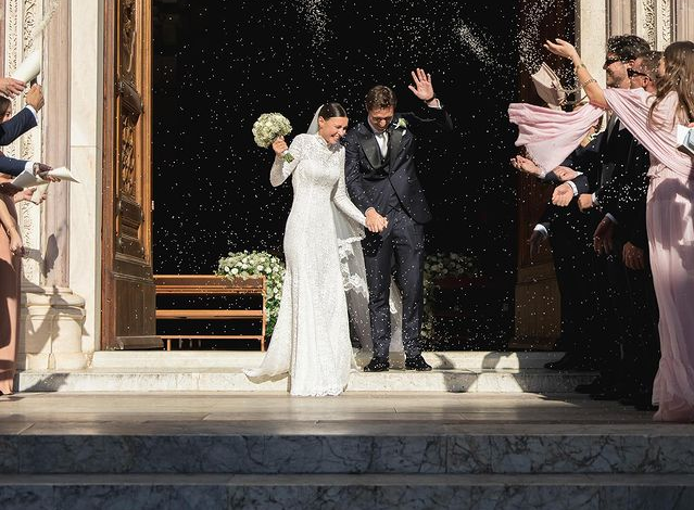 كييزا نجم يوفنتوس يحتفل بزفافه على لوسيا براماني