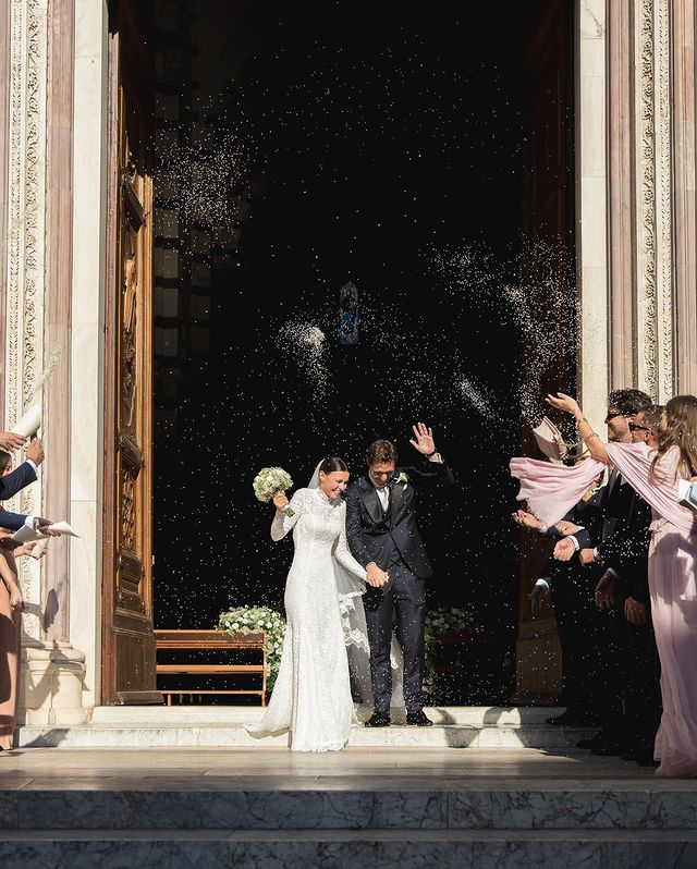 زفاف كييزا نجم يوفنتوس