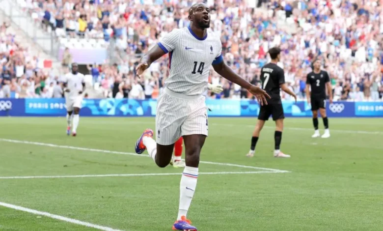 فرنسا تواجه الأرجنتين في ربع نهائي كرة القدم الأولمبية بعد الفوز على نيوزيلندا