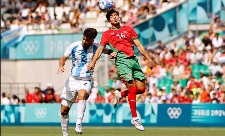 فوز تاريخي للمغرب على الأرجنتين في أولمبياد باريس
