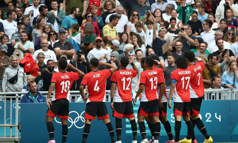 مصر الأولمبي يتفوق على إسبانيا في أولمبياد باريس 2024