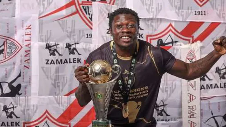 صعوبة في بيع سامسون داخل الزمالك بعد التعاقد معه مقابل 2.4 مليون دولار