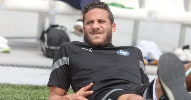 بسبب إصابة في الخلفية رمضان صبحي يغيب عن نهائي كأس مصر