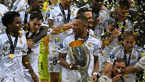 أول تعليق من مبابي بعد تتويجه بالسوبر الأوروبي مع ريال مدريد