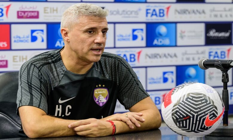 مدرب العين: مواجهة البطائح صعبة.. ونسعى لكتابة تاريخ جديد