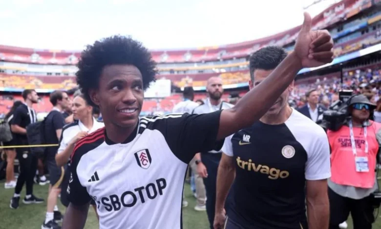 ويليان يعلن رحيله عن فولهام بعد عامين