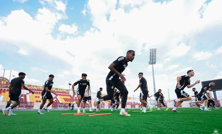 النصر يختتم تدريباته استعدادًا لمواجهة الهلال في نهائي كأس السوبر