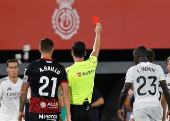 تعرف على عقوبة ميندي بعد طرده في مباراة ريال مدريد ومايوركا