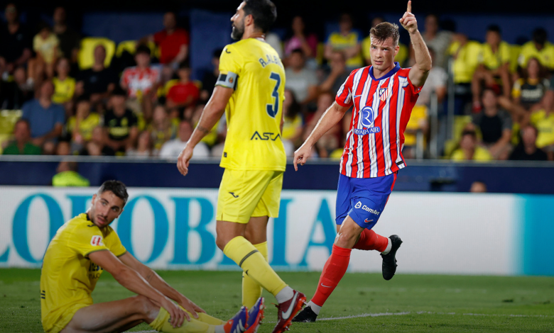أتلتيكو مدريد يتعثر بالتعادل مع فياريال في افتتاح الدوري الإسباني