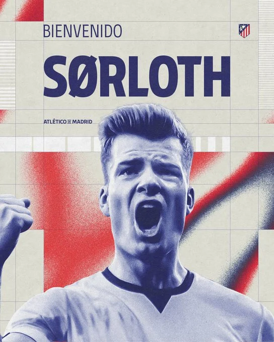 أتلتيكو مدريد يضم النرويجي ألكسندر سورلوث لمدة 4 مواسم