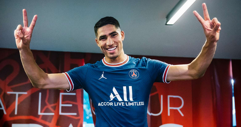 أشرف حكيمي يتألق ويحتل صدارة أفضل لاعبي باريس سان جيرمان