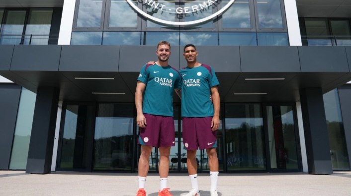 أشرف حكيمي يعود إلى تدريبات باريس سان جيرمان بعد تألقه في أولمبياد باريس 2024