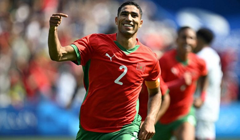 أشرف حكيمي.. نجم مغربي يتألق في أولمبياد باريس 2024 ويطمح للذهب