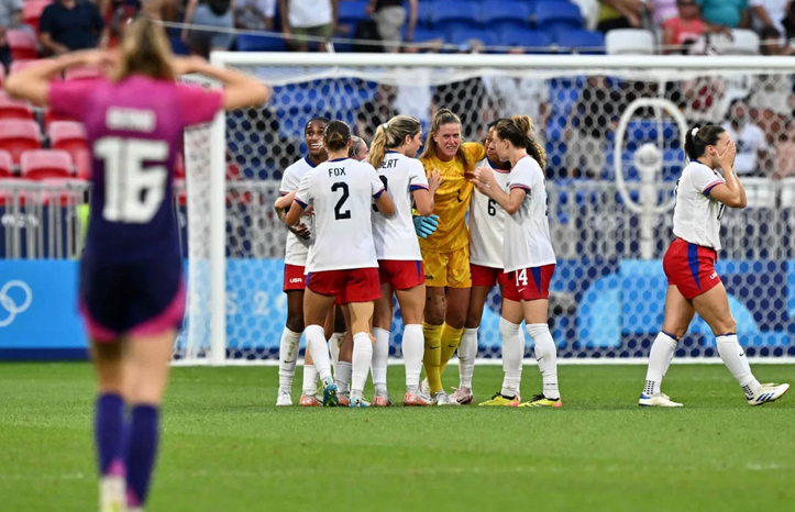 أمريكا تهزم ألمانيا وتتأهل لنهائي كرة السيدات في أولمبياد باريس 2024