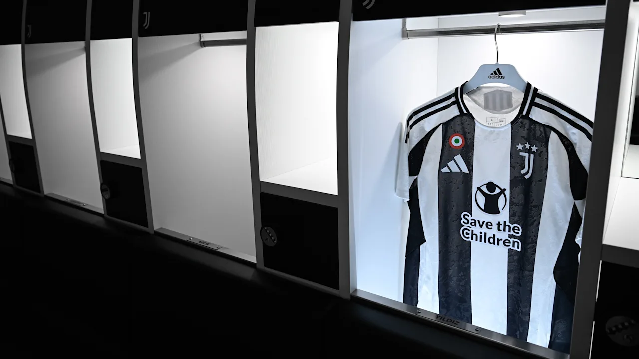 "أنقذوا الأطفال".. يوفنتوس يكشف عن قميصه المخصص لمباراة اليوم