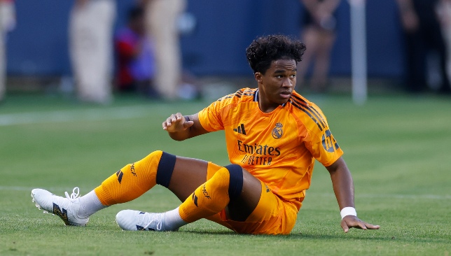 إندريك يتألق في أول دقائق له مع ريال مدريد ويتطلع إلى الكلاسيكو الودي