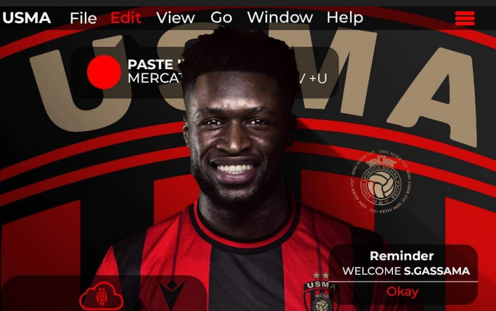 رسميًا .. اتحاد العاصمة يتعاقد مع السنغالي سيكو غاساما