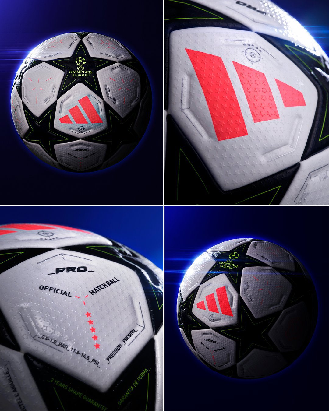 الاتحاد الأوروبي يكشف الكرة الرسمية لدور المجموعات بدوري الأبطال