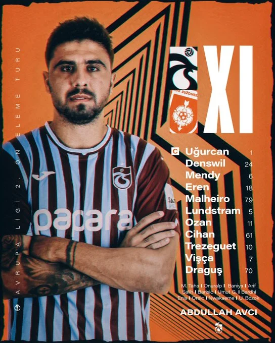 التشكيل الرسمي لطرابزون سبور