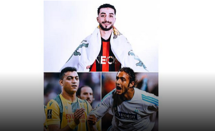 “أهرامات مصر الثلاثة” .. الدوري الفرنسي يحتفي باللاعبين المصريين