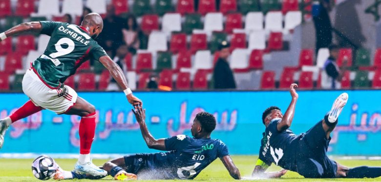 الربيعي يتفوق على لاعبي الأخدود والاتفاق في الشوط الأول