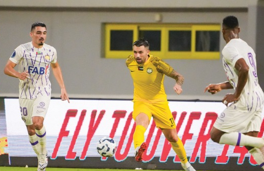 العين يبدأ مشواره بانتصار ثمين على كلباء في كأس مصرف أبوظبي