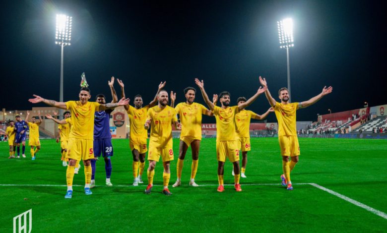 القادسية يستأنف تدريباته بعد الفوز على الرائد