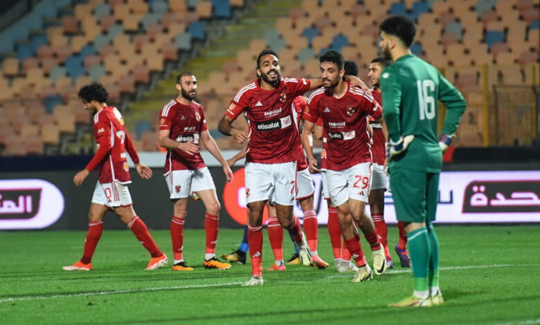 بالفيديو.. هدف للأهلي بقدم كهربا قبل نهاية الشوط الأول