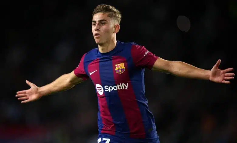 برشلونة يخطط لمكافأة لوبيز بعد تألقه في أولمبياد باريس 2024