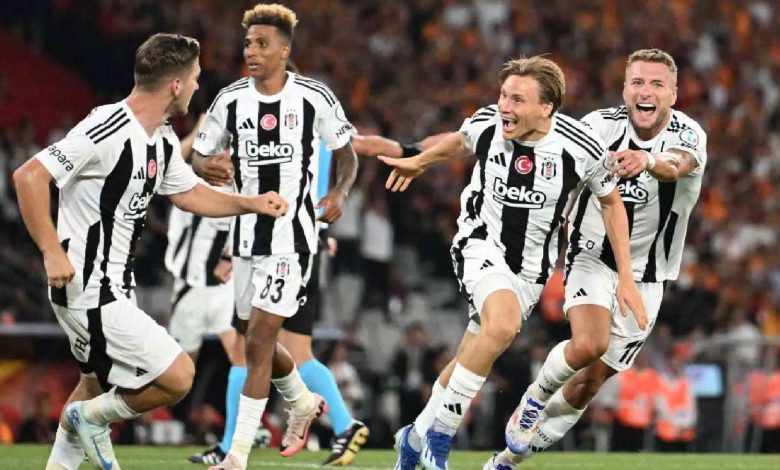 بشكتاش يكتسح جالاتا سراي بخماسية نظيفة ويتوج بكأس السوبر التركي 2024