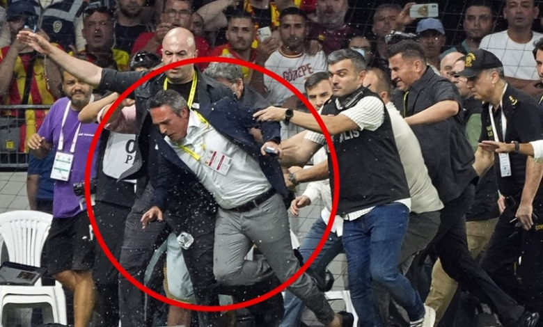 تفاصيل الاعتداء على رئيس نادي فنربخشة والقبض على المتهم