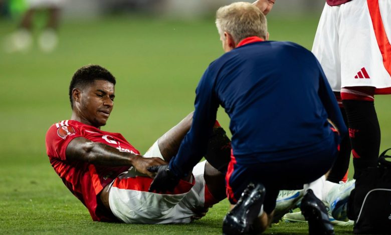 تين هاج يؤكد عدم المخاطرة بجاهزية راشفورد بسبب إصابته