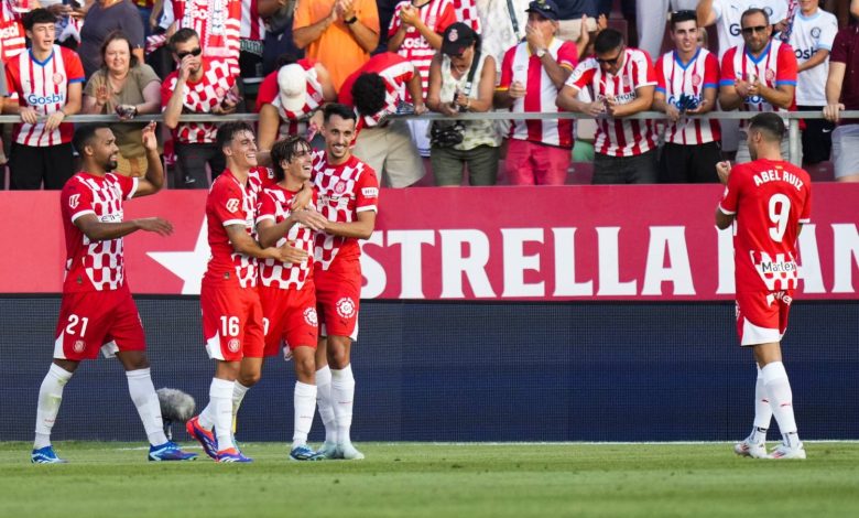 جيرونا يحقق فوزه الأول هذا الموسم على أوساسونا برباعية نظيفة