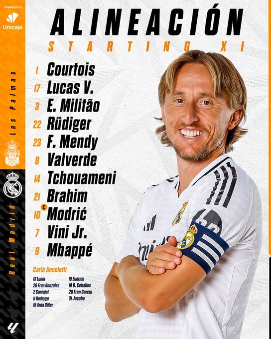 ريال مدريد يواجه لاس بالماس في ختام الجولة الثالثة من الدوري الإسباني