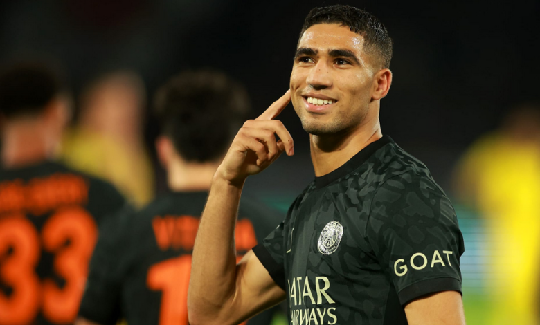 سان جيرمان يُثني على حكيمي بعد تألقه في الأولمبياد