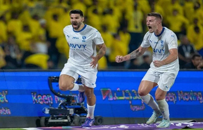 شاهد ملخص مباراة الهلال والنصر في كأس السوبر السعودي